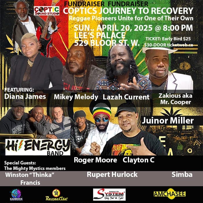 Coptics Journey to Recovery Fundraiser